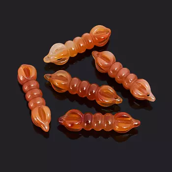 Кулон сердолик Ваджра (буддийский амулет) 4-4,5 см