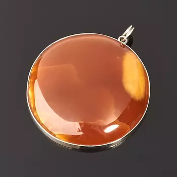 Кулон симбирцит круг (нейзильбер) 5,5 см