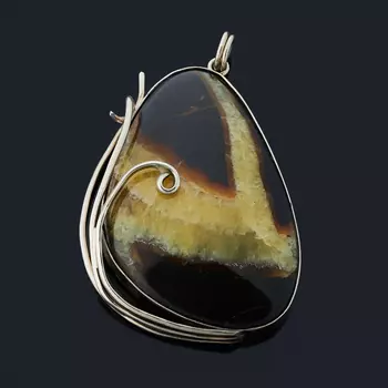 Кулон симбирцит (нейзильбер) 6 см