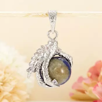 Кулон содалит (биж. сплав) 4 см