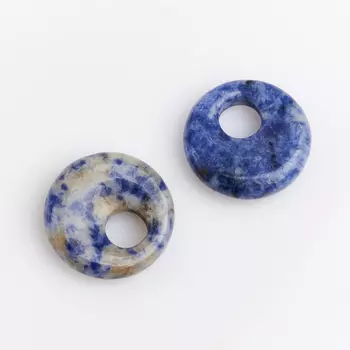 Кулон содалит круг 1,5-2 см