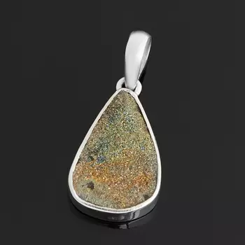 Кулон спектропирит (серебро 925 пр.) капля