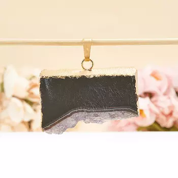 Кулон срез аметист 4-5 см