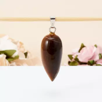 Кулон тигровый глаз 3-3,5 см