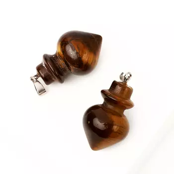 Кулон тигровый глаз 3,5 см