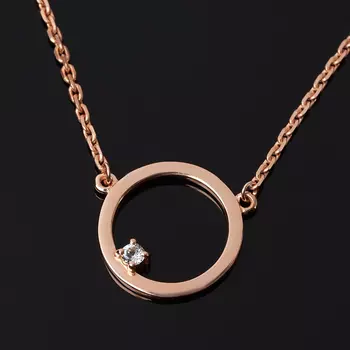 Кулон топаз голубой круг огранка (серебро 925 пр. позолота)