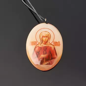 Кулон Ксения Петербургская селенит 3,5 см