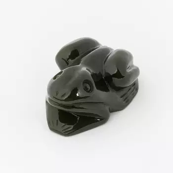 Лягушка нефрит зеленый 6 см