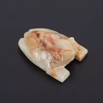 Лягушка оникс мраморный 5,5 см