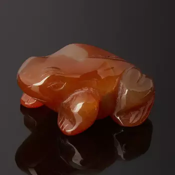 Лягушка сердолик 5 см