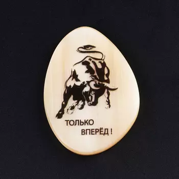 Магнит бык селенит 5 см