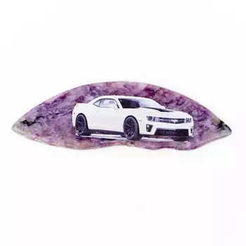 Магнит чароит 9-10 см