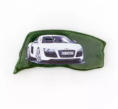 Магнит нефрит зеленый 4,5-5,5 см