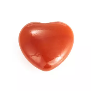 Магнит сердечко сердолик 2,5 см