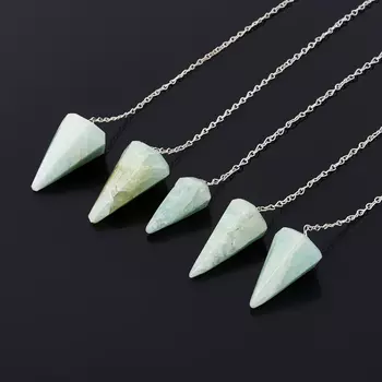 Маятник аквамарин (биж. сплав)