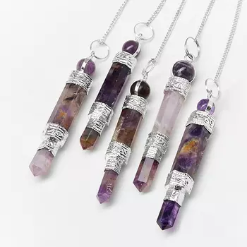 Маятник аметист (биж. сплав)