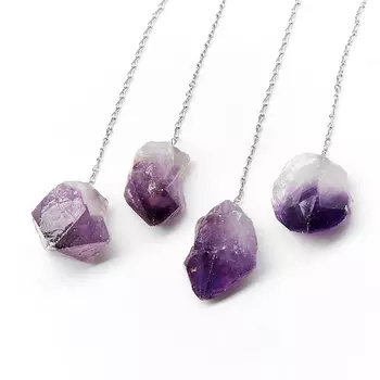 Маятник аметист (биж. сплав) (кристалл)