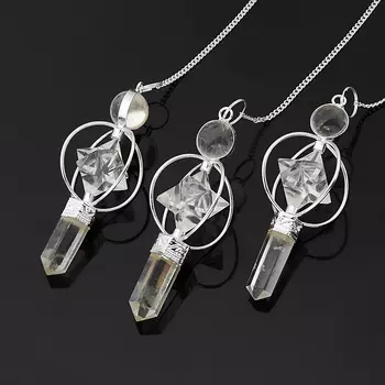 Маятник горный хрусталь (биж. сплав)