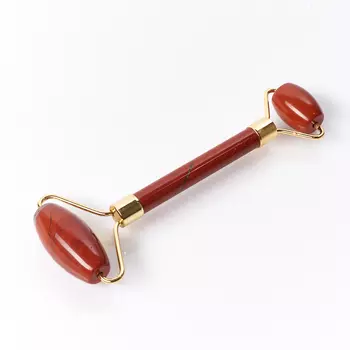 Массажер яшма красная 14-15 см