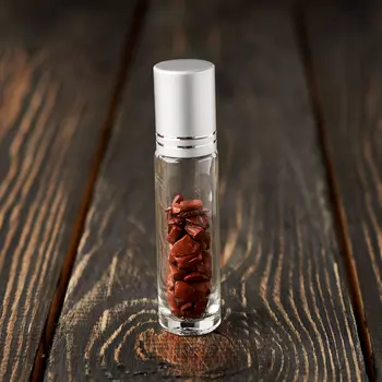 Массажер яшма красная 2х8,5 см