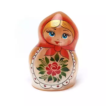 Матрешка селенит 6,5 см