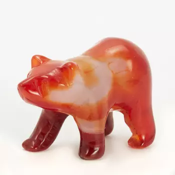 Медведь сердолик 4,5-5 см