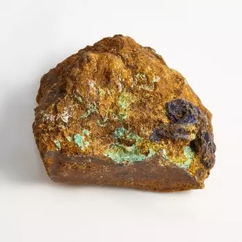 Образец азуромалахит (Башкирия) XS 39х33х17 мм