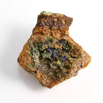 Образец азуромалахит (Башкирия) XS 49х45х25 мм