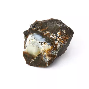 Образец опал белый S (4-7 см) (1 шт)