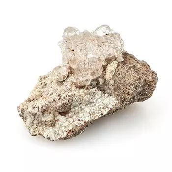 Образец опал гиалит (в породе) XS (3-4 см)