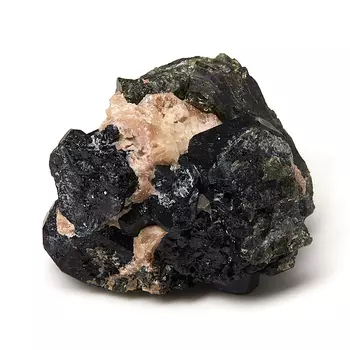 Образец шпинель черная (в породе) S (4-7 см)