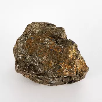 Образец турмалин черный (шерл), асбест S