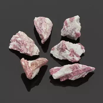 Образец турмалин розовый (рубеллит) (в породе) S (4-7 см) (1 шт)