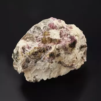 Образец турмалин (в породе) L (12-16 см)