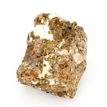 Образец везувиан, андрадит,кальцит XS