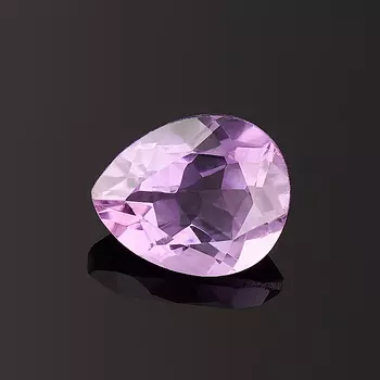 Огранка аметист груша 8*10 мм