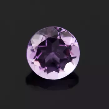 Огранка аметист круглая (1 шт) 3 мм