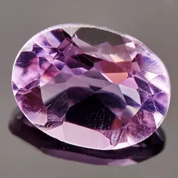 Огранка аметист овал 7*9 мм