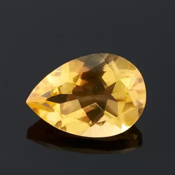 Огранка цитрин груша 7*9 мм