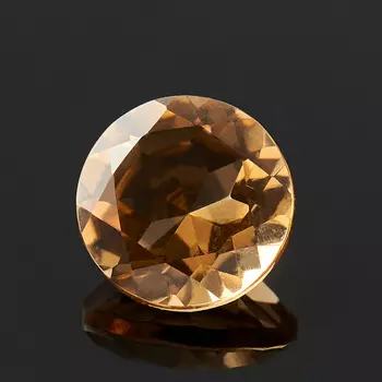 Огранка цитрин круглая (1 шт) 6 мм