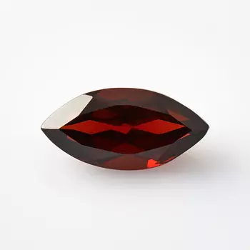 Огранка гранат альмандин маркиз (1 шт) 5*10 мм