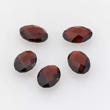 Огранка гранат альмандин овал 4*6 мм
