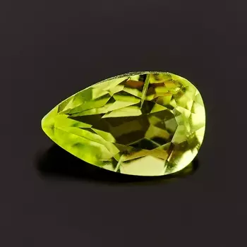 Огранка хризолит груша 4*6 мм