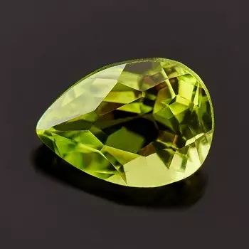 Огранка хризолит груша 5*7 мм
