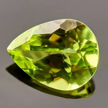 Огранка хризолит груша 7*9 мм