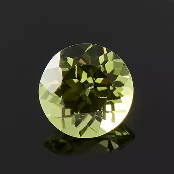 Огранка хризолит круглая (1 шт) 5 мм