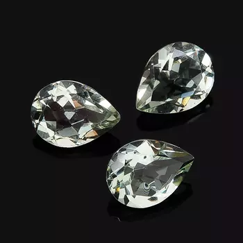 Огранка празиолит груша 6*8 мм (1 шт)