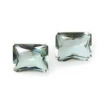 Огранка празиолит октагон 8*10 мм (1 шт)