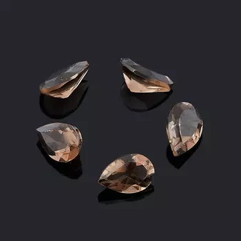 Огранка раухтопаз груша (1 шт) 4*6 мм