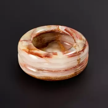 Пепельница оникс мраморный 2,5х7 см